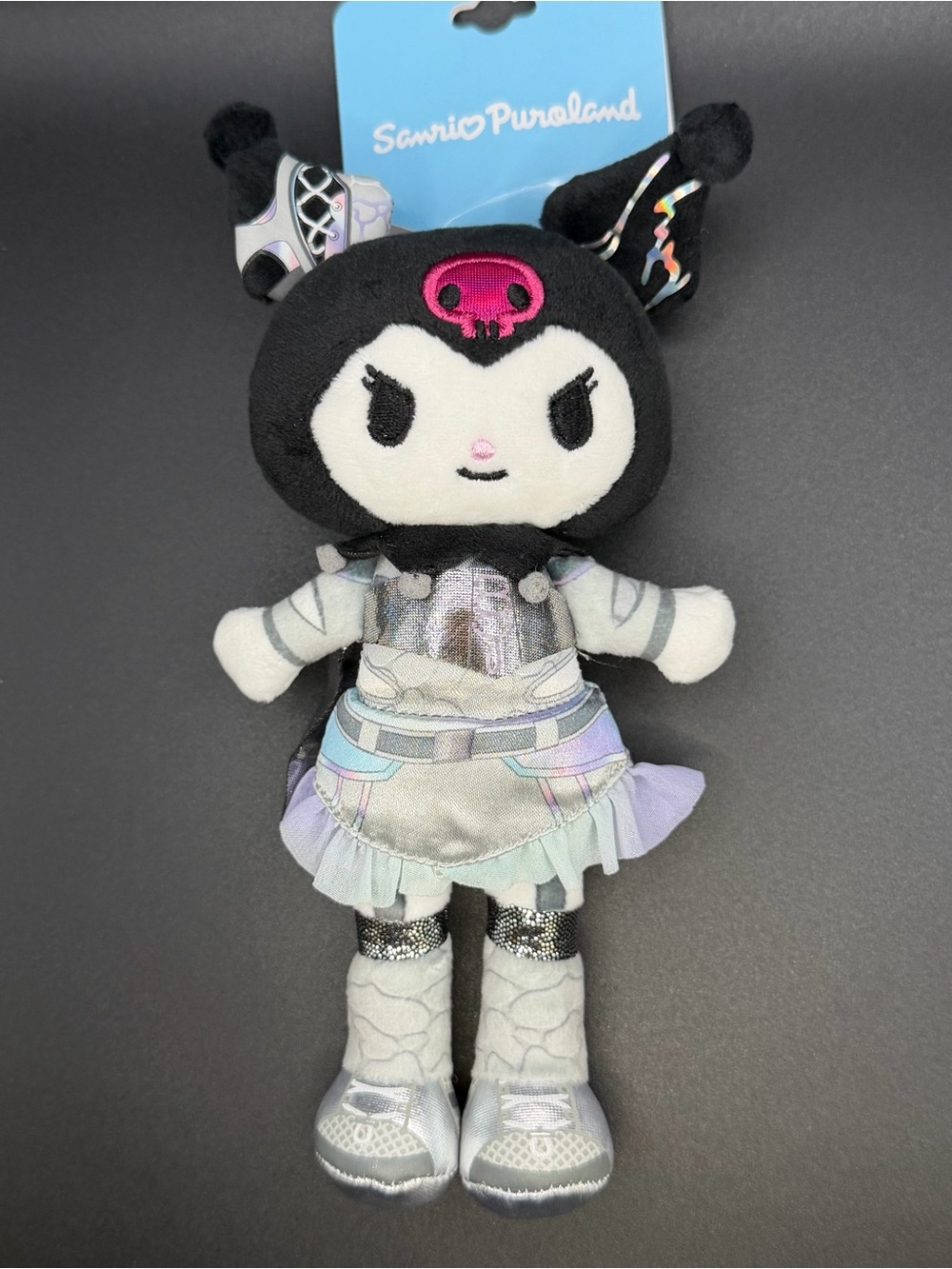 Sanrio Puroland Exclusive long legs Kuromi with Robot costume Plush/keychain
